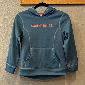 Carhartt Hooded Force Sweatshirt Size Girls M/10